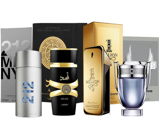 COMBO X 4 UNIDADES PERFUMES DE HOMBRE