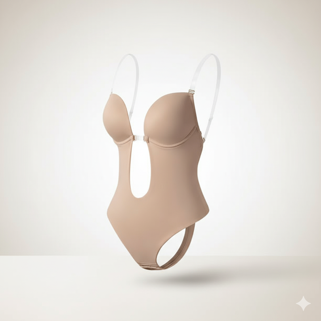 Body Moldeador Para Ropa Con Escote