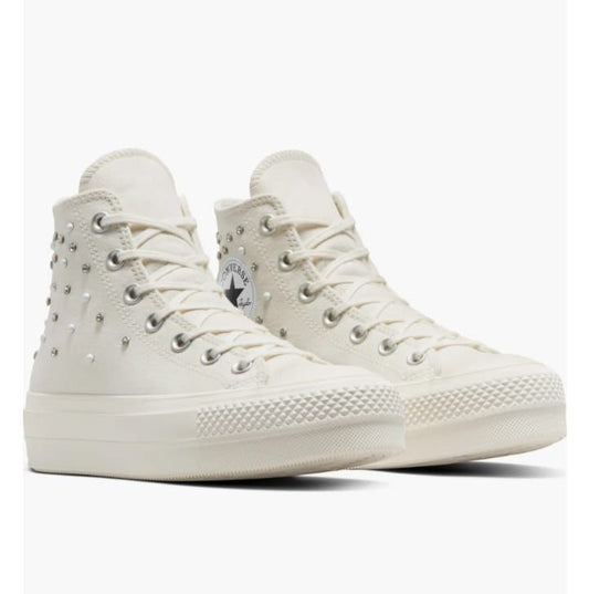 Converse plataforma diseño perlas